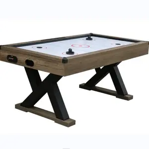 Best Choice Products 72-Inch Arcade Style Air Hockey Table PVC Game Room Home Office 2 Pucks 2 Pushers Digital LED Score Board