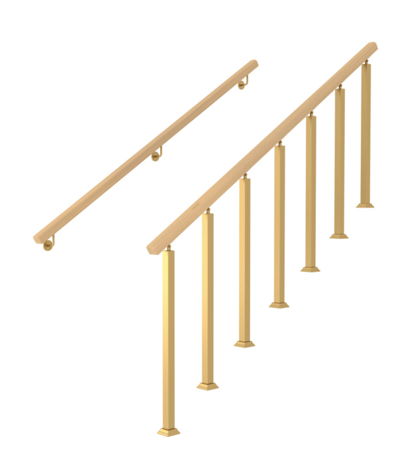 cheaper price wholesale stainless steel handrail for staircase decoration for indoor railing