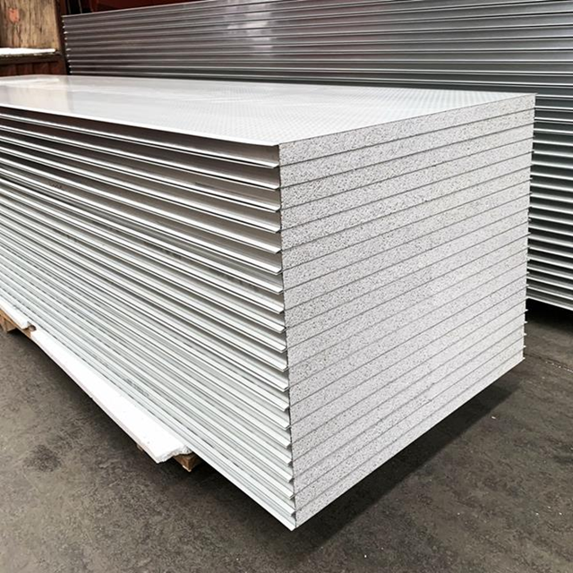 hot sale Foams 50mm Insulated Polyurethane Eps Pu Sandwich Panel