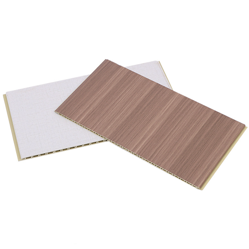 Customized drop ceiling tiles Wood Grid Wall Protection pvc flooring vinyl plank 40mm Decoration Ceiling Panel tiles