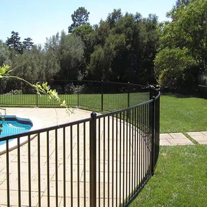 hometown metal aluminum fence retractable pool fence panels outdoor fence