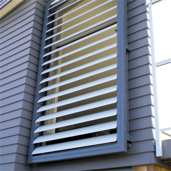 outdoor aluminium sun shade wall louver aluminium louvers window hardwar aluminium louvers facade