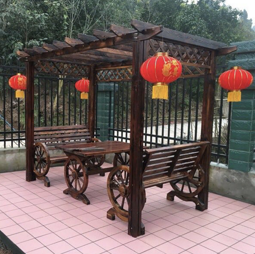 chinese garden 12x12 gazebo wooden pavilion outdoor roof retractable awning for sale