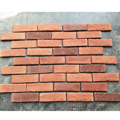 villa decoration 3d design wall Artificial culture stone red brick exterior wall stone outdoor cladding tiles