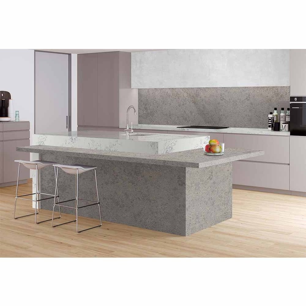 peninsula kitchen countertop Carrara White Marble Quartz Stone Countertop Vanity Tops Engineered Stone Kitchen