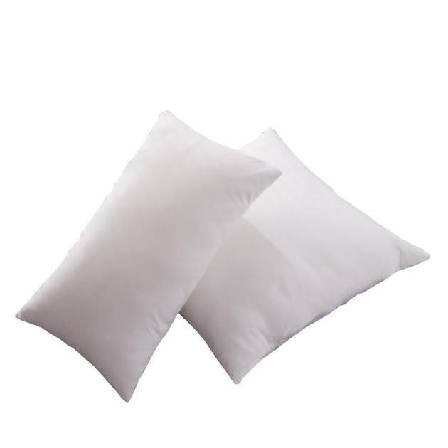 Customize cheap square pillow 45x45cm Hollow Fiber Cushion Insert for Bed Pillows