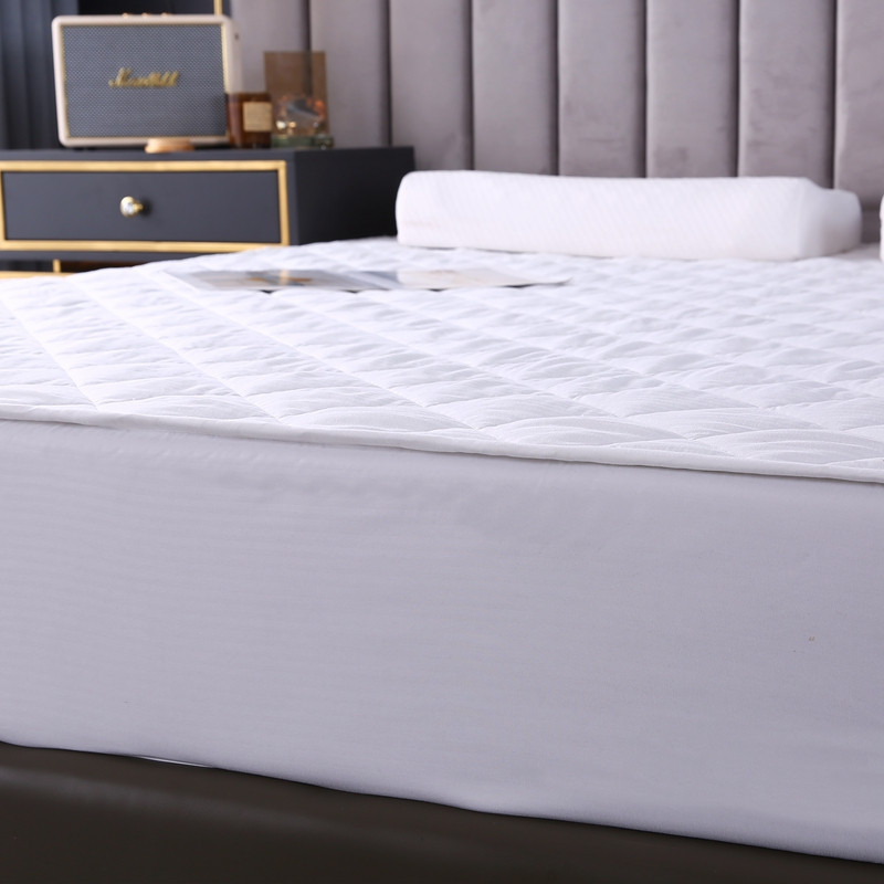 Hypo-allergenic breathable washable cover soft cotton mattress protector bed cover&protectors quilted  fitted mattress pad