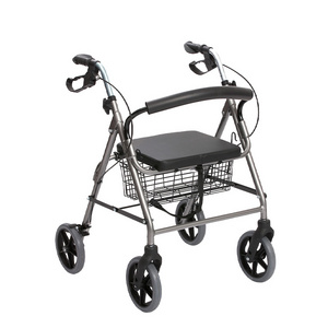 Storage Bag Soft Seat aluminum convenient Medical Comfortable Handles walker rollator