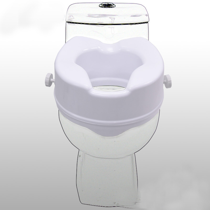 Hot Sales Medical Portable Plastic Disable Raised Toilet Seat For Elderly Elevated chair