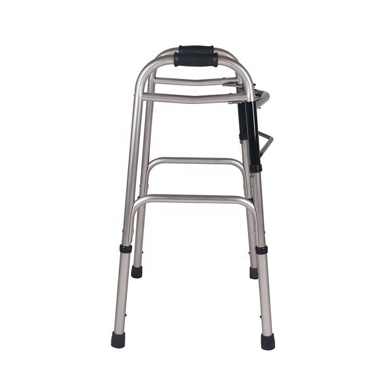 SC4001 China Adjustable Four Legs Medical Walking Stick Crutch folding walker cheap walking aid forearm adult walker