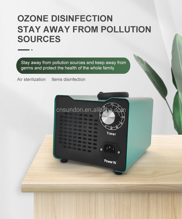 20g Air Purifier Ozone Machine Odor Eliminator portable air ozone Generator for deodrization