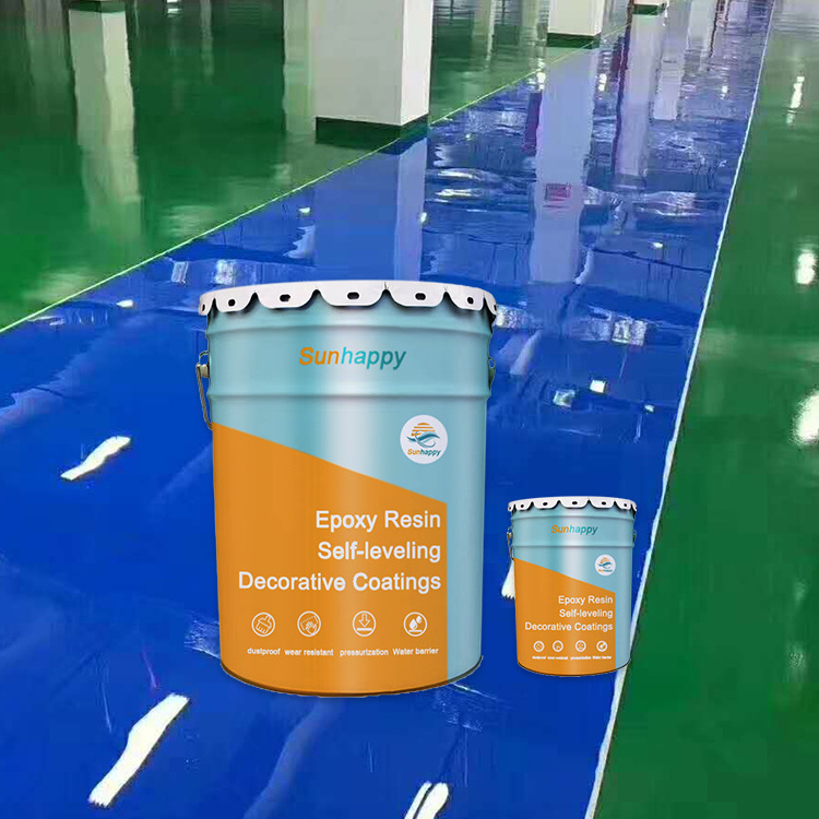 Resin Epoxy Spray Paint Self-Leveling Epoxy Floor Coating Garage and Warehouse Epoxy Floor Coating 3D Resin Coatings and Paints