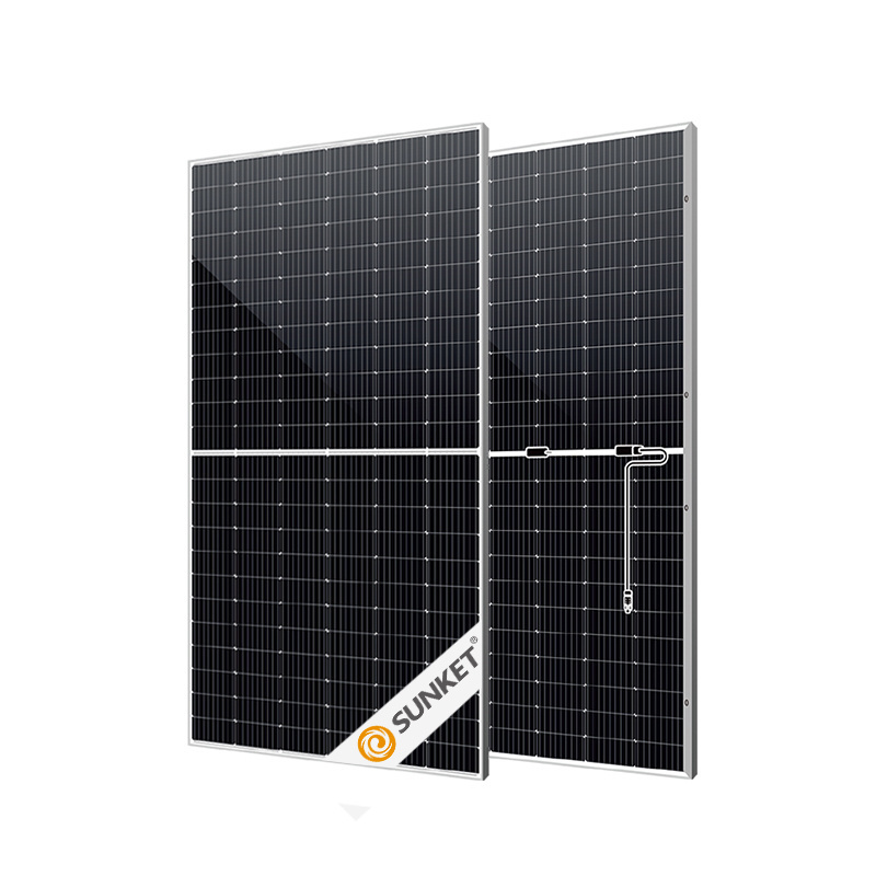 Sunket sun power structure for solar panels 300 watt and lithium  battery and inverter solar panel kit for homes