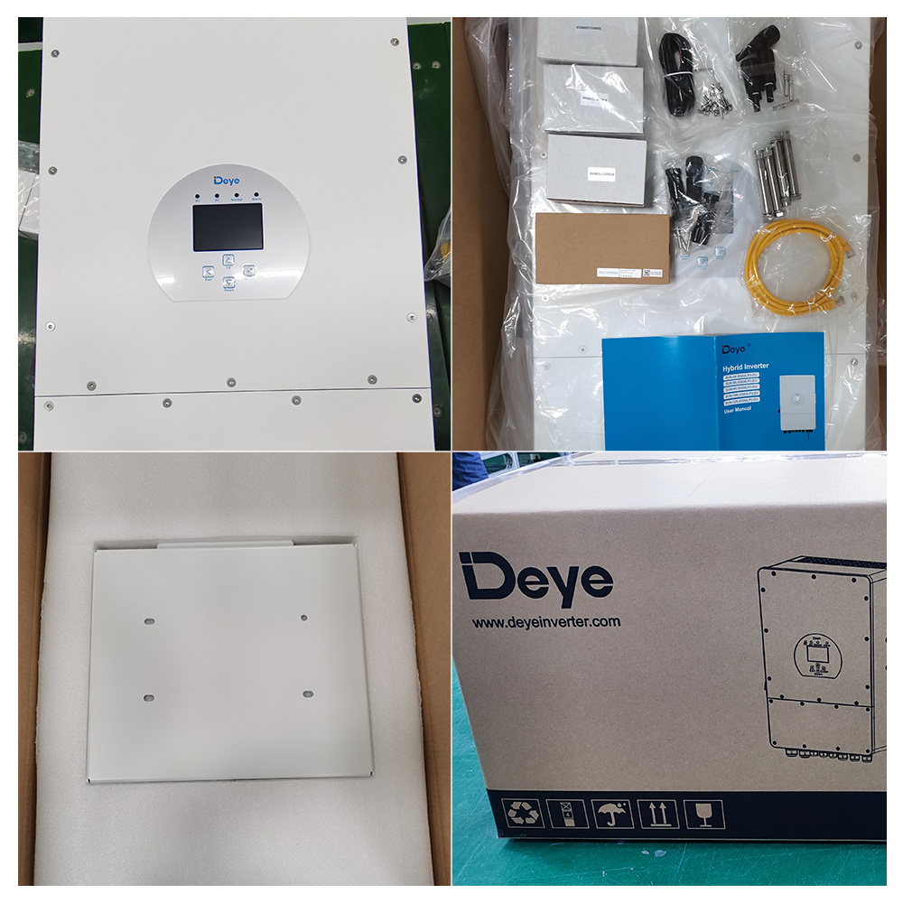 In Stock Deye Hybrid Inverter 5kw 8kw 10kw 12kw 3 Phases Deye 5kw 48v solar inverter