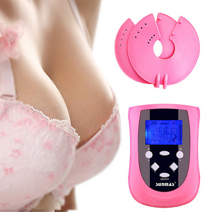 Battery Silicone Electric 8 Model Enlargement Breasts Vibration Electric Breast Massager