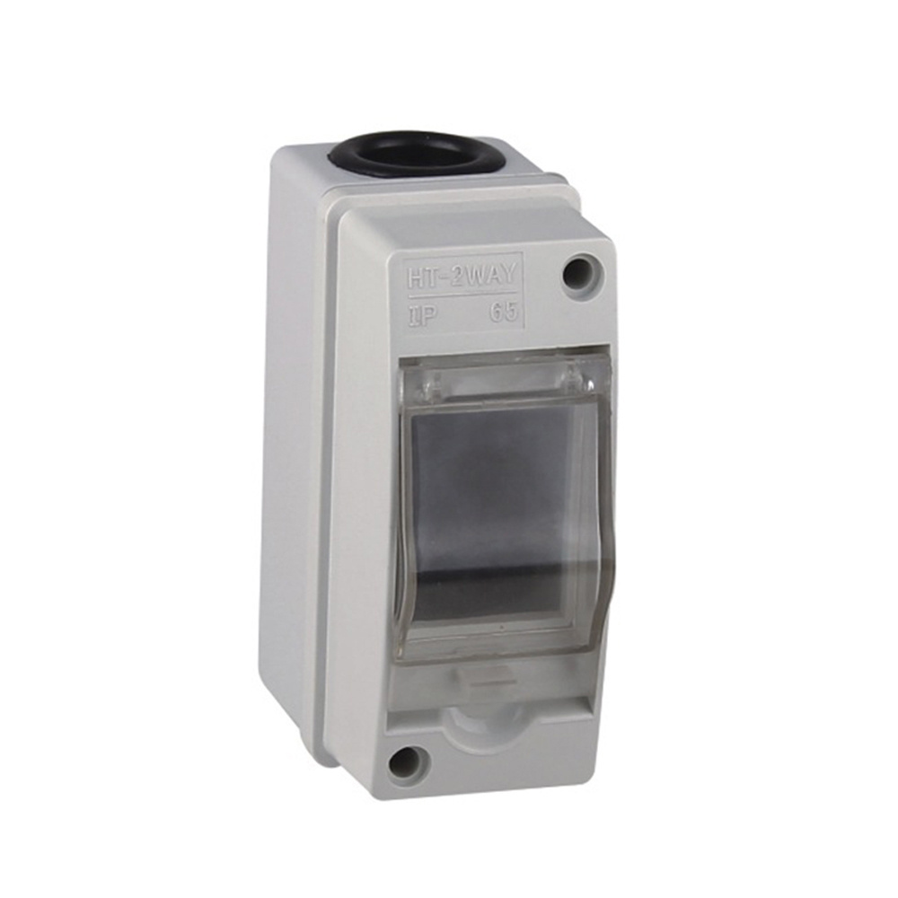 HT-2 SUNNOM 2way  116*47*75mm   Electrical Power Distribution Box  PC Cover Waterproofir Switch Box IP65 waterpoof outdoor