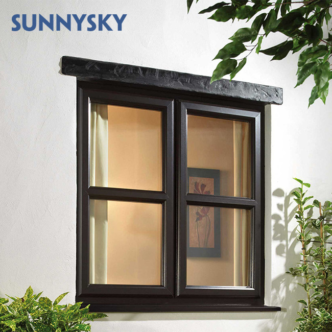 Sunnysky Simple Design Fenetre Aluminum Glass Sliding Window/Casement Windows