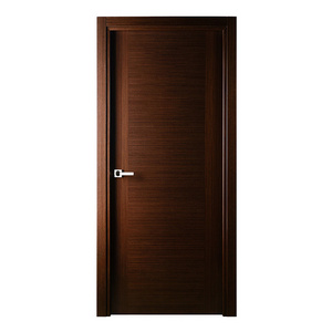 Custom high quality bedroom door luxury solid teak wood single design plain bedroom wooden door for interior