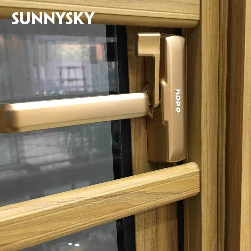 Hot sale aluminum mobile home inswing french casement window with competitive price