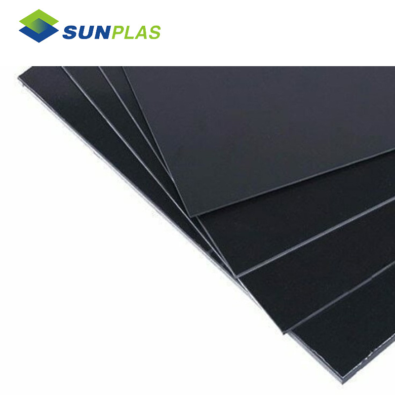 Custom good price hard acrylic plastic sheet extrusion eco-friendly abs plastic sheet for thermoforming