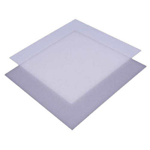 Prismatic PS diffuser sheet for ceiling lights