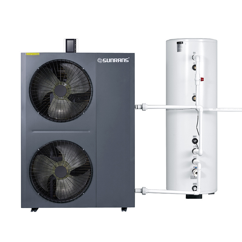 Sunrans R32 Air to Water Monoblock DC Inverter Heat Pump 18kw Household Heating System