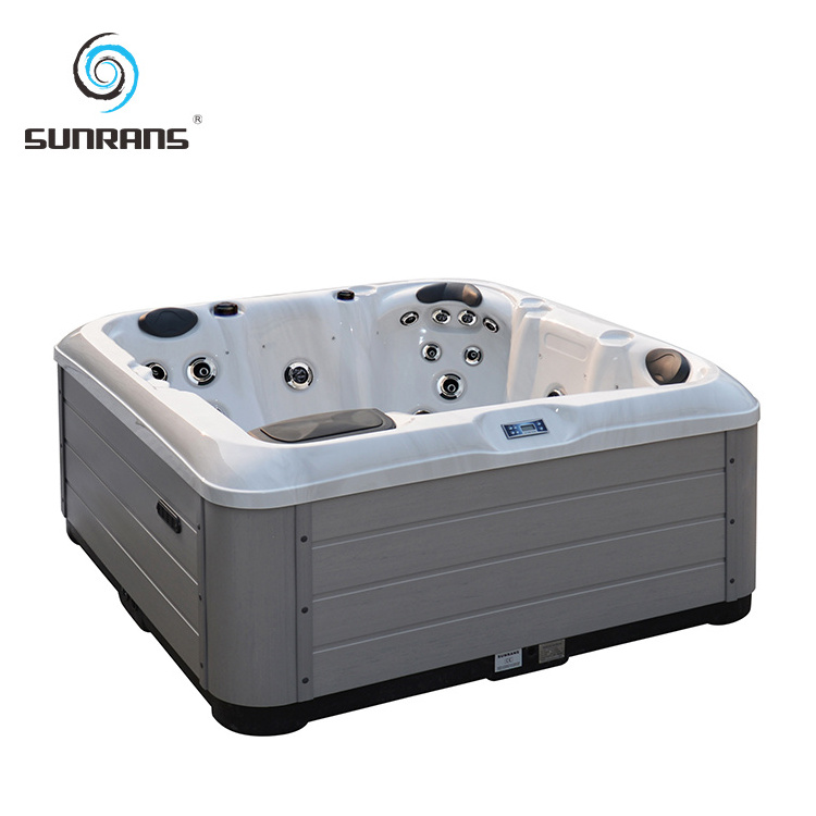 Cheap price 5 persons outdoor spa hot tub balboa system hydro massage whirlpool spa tubs bathtub