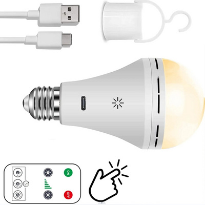 AXR-EM416-1200 Emergency Rechargeable Light Bulbs  Stay Light Up When Power Failure  Battery Self Charging Emergency Light