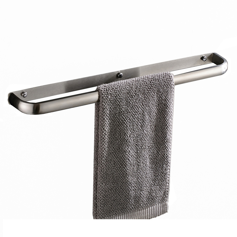 304 Stainless Steel Wall Mounted Single Towel Bar Towel Holder Towel Rail Shiny/Brushed Polishing