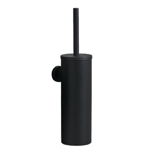 Wall Mount Stainless Steel Black Toilet Brush Holder bathroom brush holder Toilet Cleaning Brush