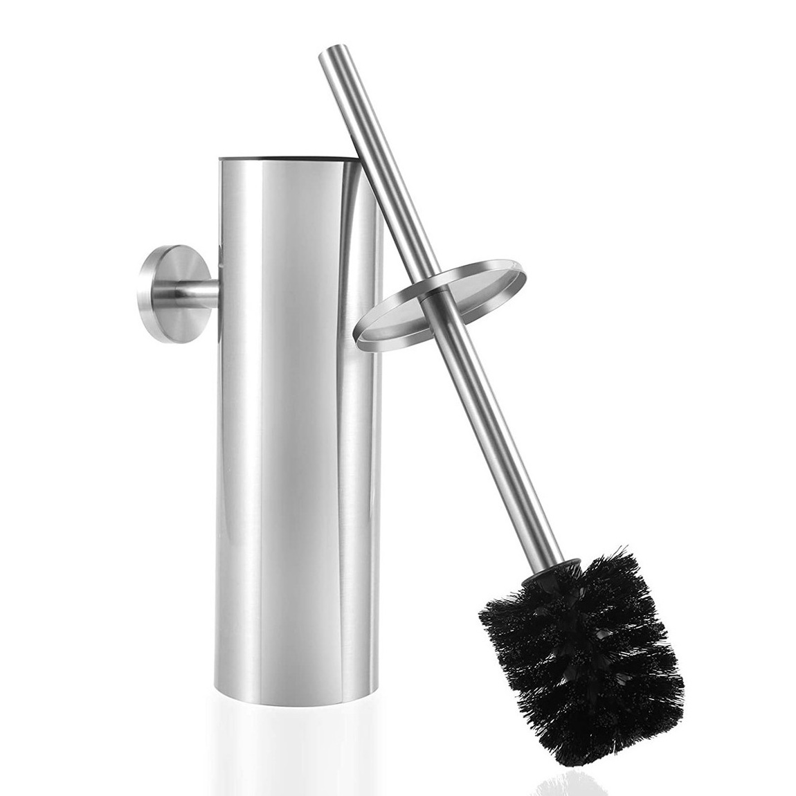 Wall Mount stainless steel 304 toilet brush holder toilet cleaning brush holder bathroom brush holder