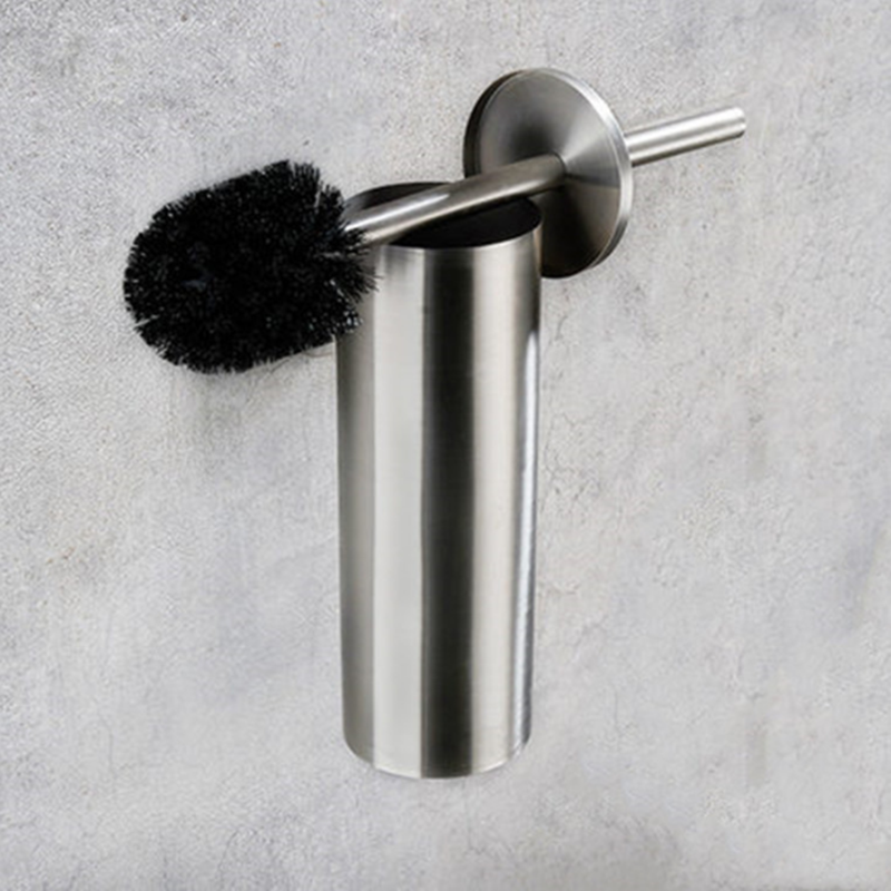 Wall Mount stainless steel 304 toilet brush holder toilet cleaning brush holder bathroom brush holder