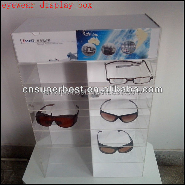 customize with lock and led light acrylic material display case