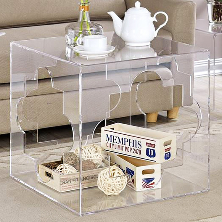 Desktop bed holder Laptop desk Transparent acrylic tray Home bed table custom acrylic products