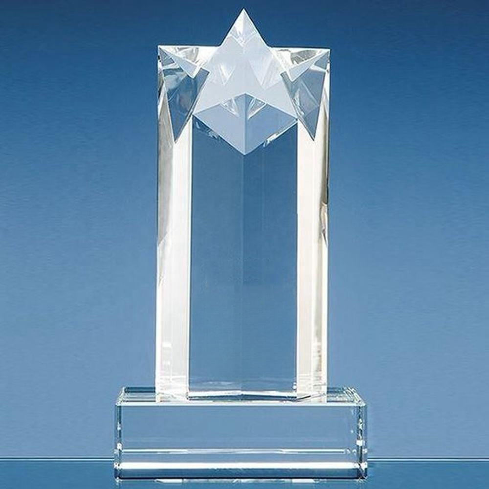 Custom crystal glass acrylic trophies Personalized Crystal Trophy logo champions commemorative gifts acrylic trophies