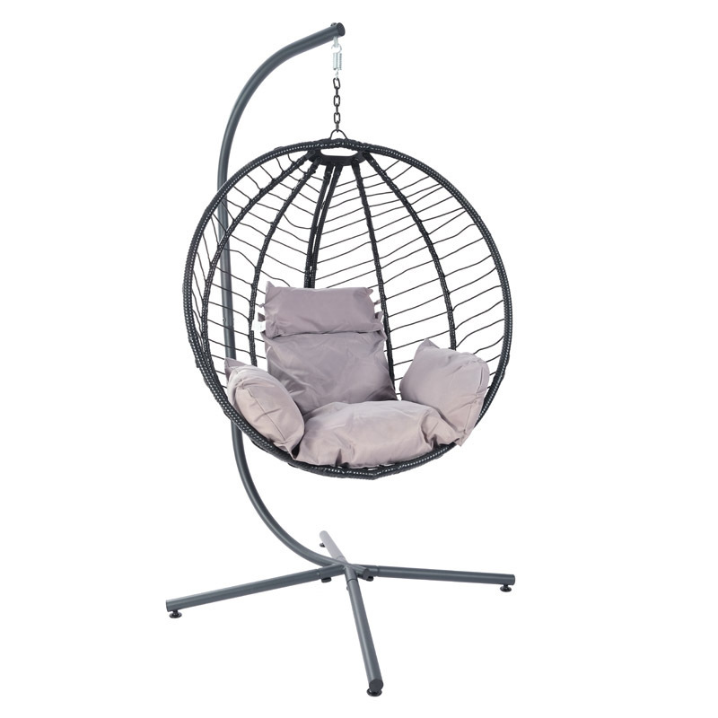 Hitree Garden Furniture Hammock Swinging Ceiling Rattan Wicker Outdoor Round Buy Adult Garden Set Hanging Egg Swing Chair