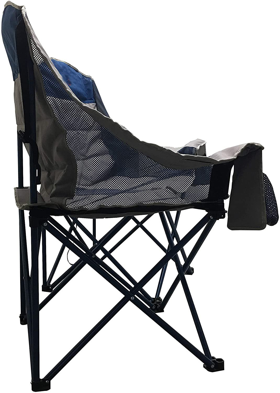 Double Seat Heavy Duty Portable Foldable Beach Chair Lawn Chair with Storage for Outside Travel Picnic