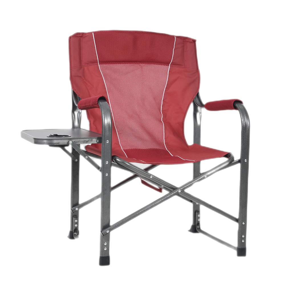 Hitree Popular Custom Logo Outdoor Portable Folding Relax Oxford Aluminium Tall Fishing Directors Camping Chair