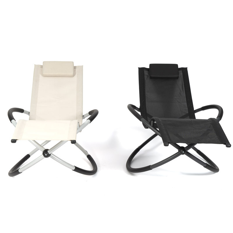 Chinese leisure furniture manufacturer fashion comfortable rocking chair and Leisure Zero Gravity Chair to accept small orders