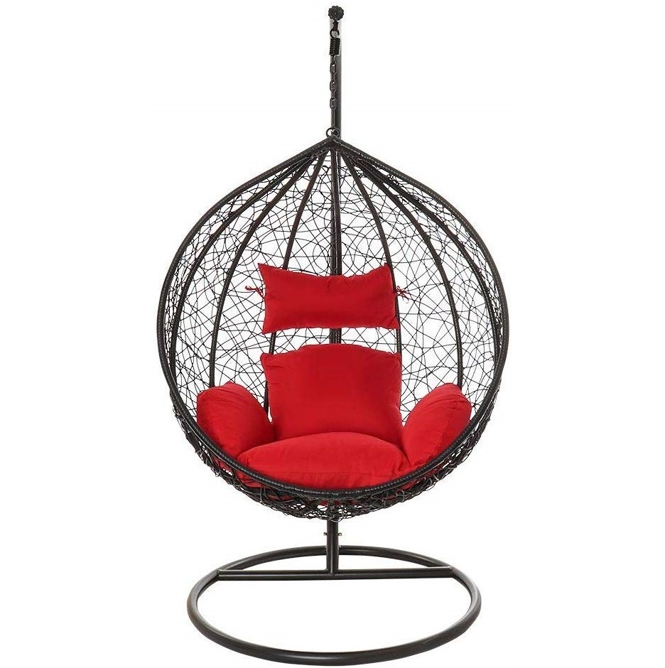 Indoor Hanging egg swing chair High Quality Modern Rattan Bubble Outdoor Furniture swingasan hanging chair