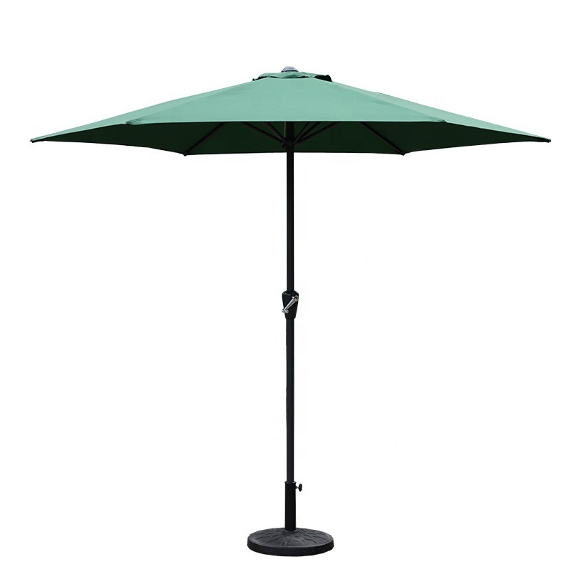 HITREE Outdoor garden umbrella Aluminum Steel parasols garden 10 ft Cantilever commercial beach sun patio umbrellas