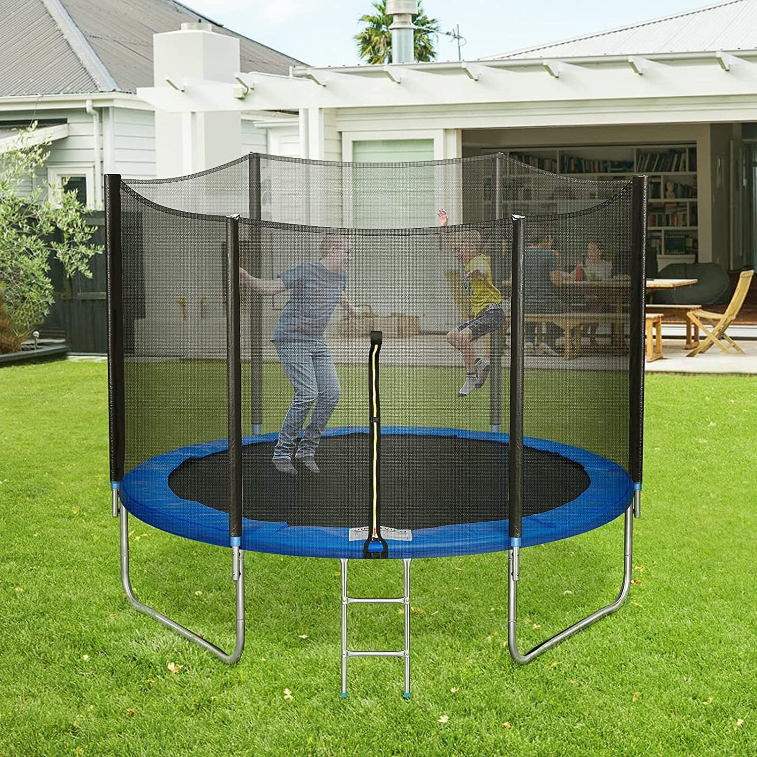 Manufacturer Child Trampolines for Adults with Enclosures round 7ft 10ft 12ft 14ft Trampoline Outdoor with Safety Net