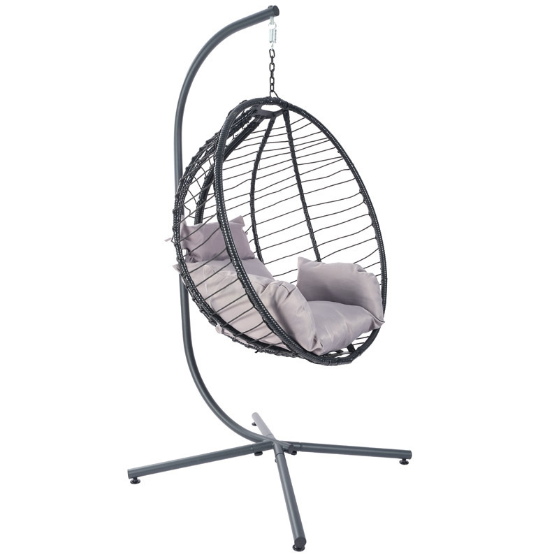 Elegant Hanging Basket, can be Placed For Garden Swing Chair Egg Chair Foldable Hanging Basket with