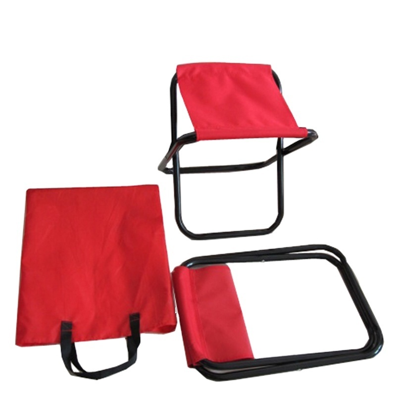 Outdoor portable folding foldable sport hiking hunting picnic camping stool fishing chair with free carrying case