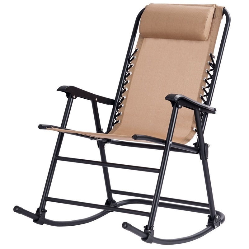 Outdoor Portable Camping Fishing Beach Folding rocking chair modern