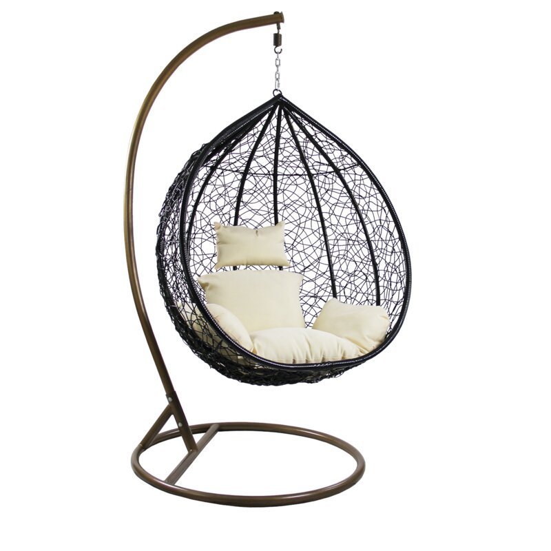 Indoor Hanging egg swing chair High Quality Modern Rattan Bubble Outdoor Furniture swingasan hanging chair