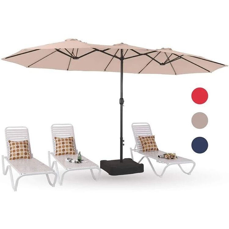 Hitree Professional Manufactory Beach Umbrella Portable Patio Umbrellas 2024 New Folding Outdoor Garden Umbrella