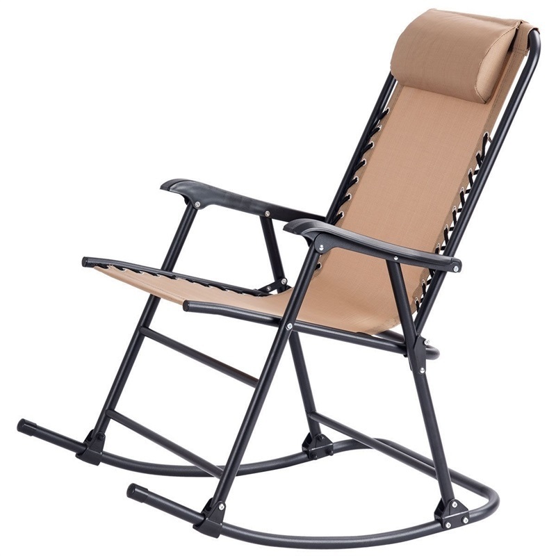 Outdoor Portable Camping Fishing Beach Folding rocking chair modern