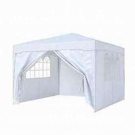 Outdoor 3'x3' Canopy Instant Tent Outdoor Camping Gazebo With 3 Sidewalls Waterproof