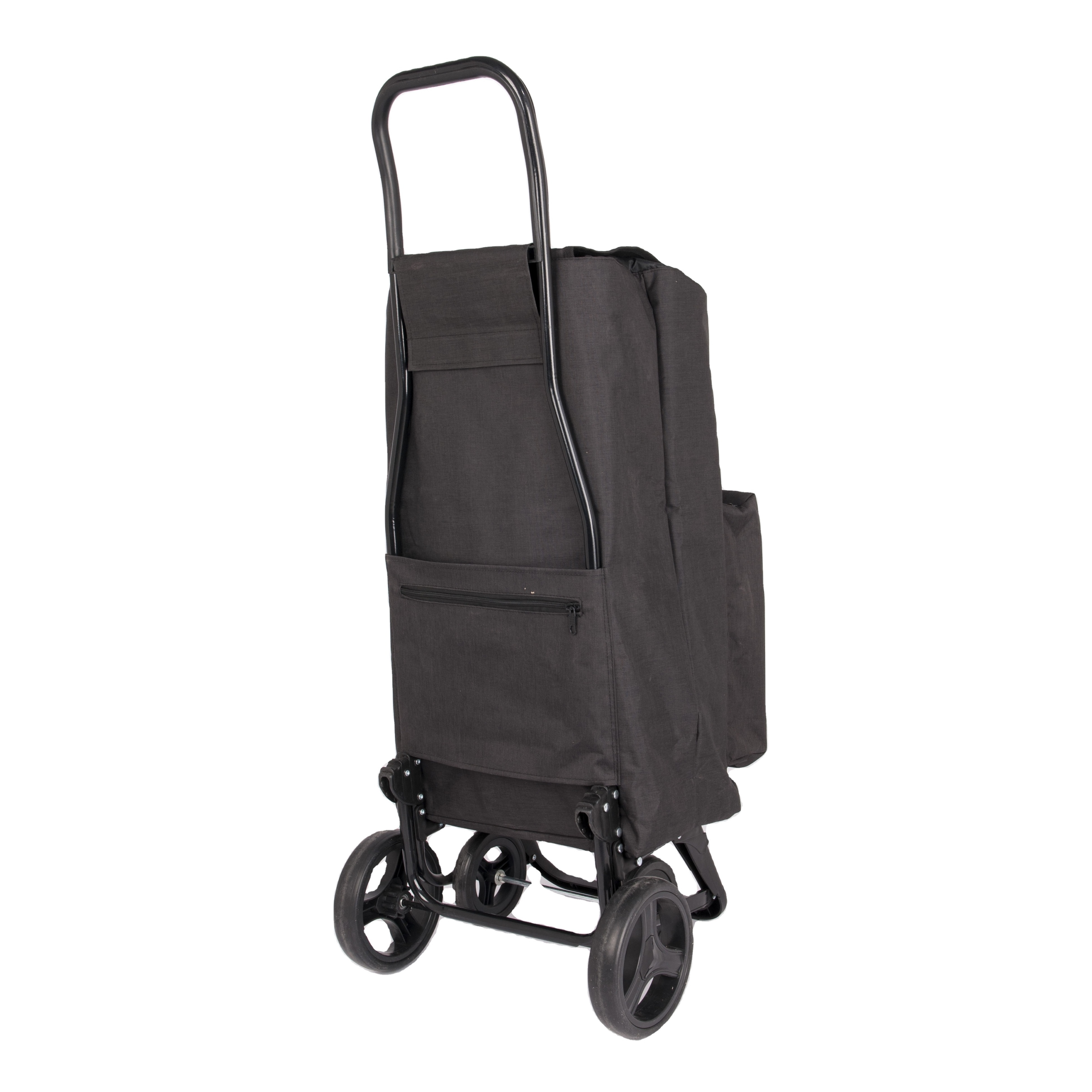 Trolley Shopping Cart with 4 Wheels Grocery Foldable Cart Wholesale Shopping Trolley Bags